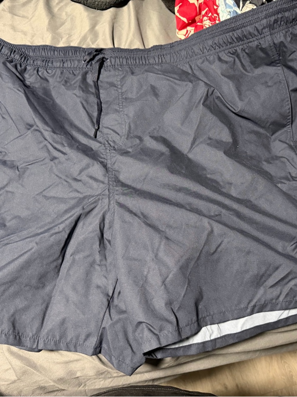 Men's Navy Athletic Swim Shorts with Drawstring Old Navy 4XL